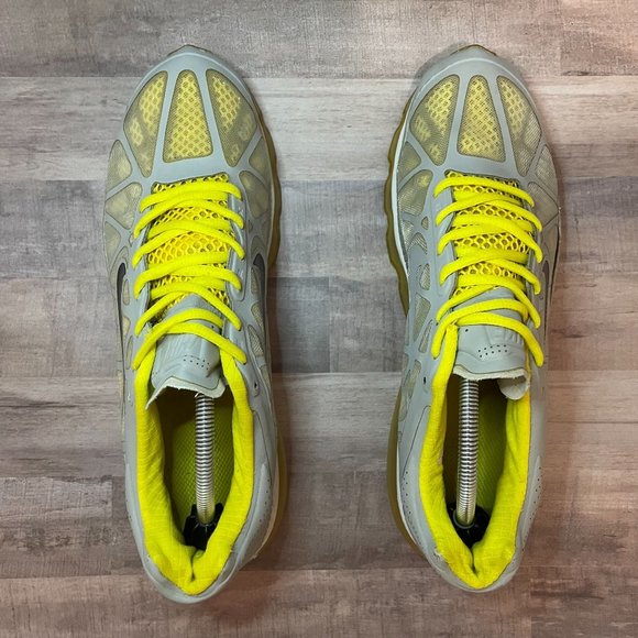 RARE Vintage Nike Air Max PLUS Men's Size 10 Yellow Grey White Orange SHIPS ASAP - Picture 6 of 8